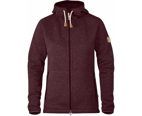 Fjallraven Ovik Fleece Hoodie W / Tumši pelēka / S