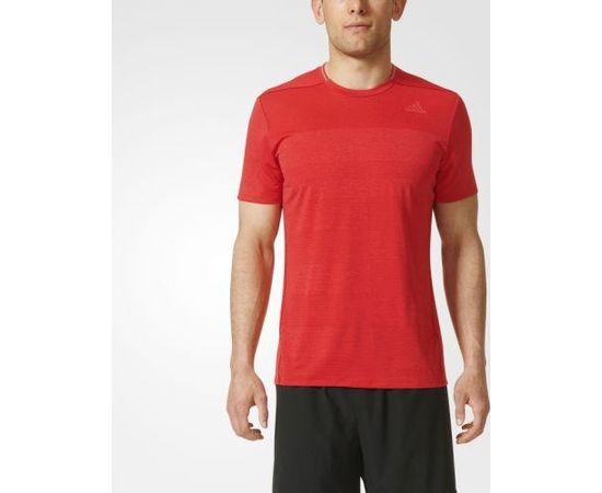 Adidas M SN Short Sleeve T-Shirt / Sarkana / XS