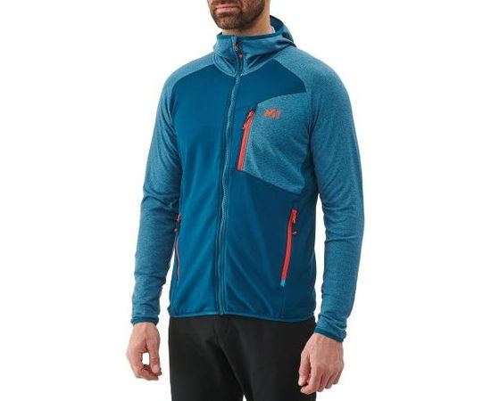 Millet Seneca Tecno Hoodie / Zila / Gaiši zila / M