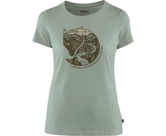 Fjallraven Arctic Fox Women’s T-Shirt / Gaiši zaļa / XS