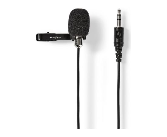 Nedis Clip-on Microphone with 3.5mm Connection 1.8m