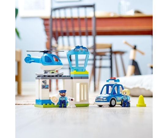 LEGO Duplo Policijas iecirknis un helikopters (10959) Lego DUPLO