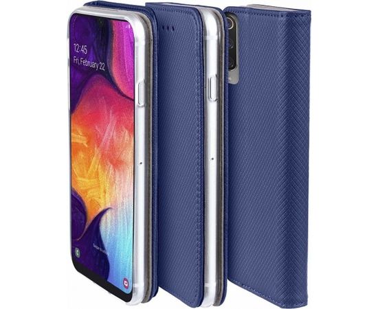 Fusion magnet case grāmatveida maks Samsung A236 Galaxy A23 5G zils