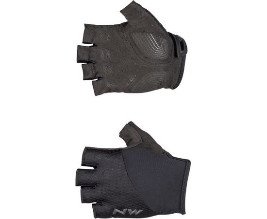 Northwave Fast Short Glove / Melna / Sarkana / L