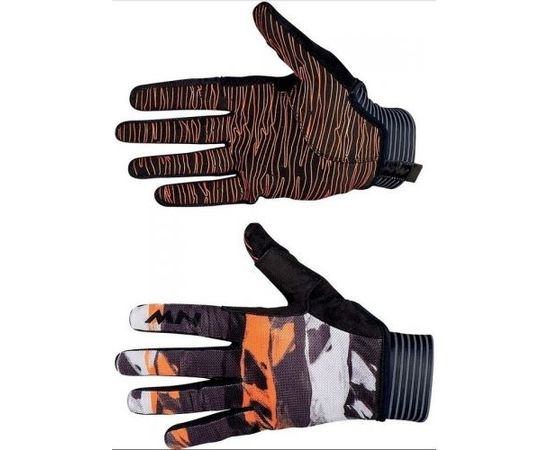 Northwave Air Full Glove / Melna / Oranža / XL