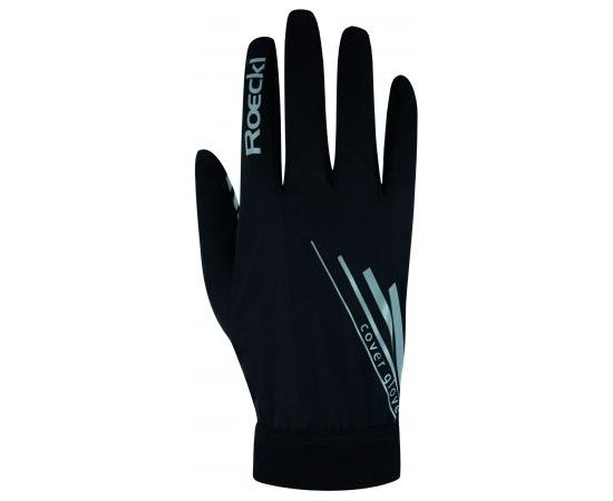Roeckl Monte Cover Glove / Melna / Pelēka / 9.5
