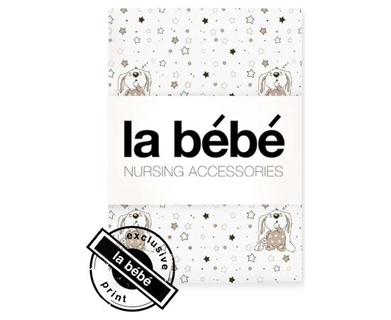 La Bebe™ Nursing La Bebe™ Set 100x135/40x60 Art.18087 Bunnies Комплект детского постельного белья из 2х частей 100x135/40x60см