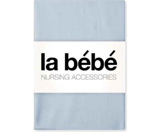 La Bebe™ Nursing La Bebe™ Set 100x135/40x60 Art.101680 Grey Natural Cotton/Satins  Baby Cot Bed Set Bērnu dabīgas kokvilnas komplekts 2-daļīgs 100x135/40x60 cm