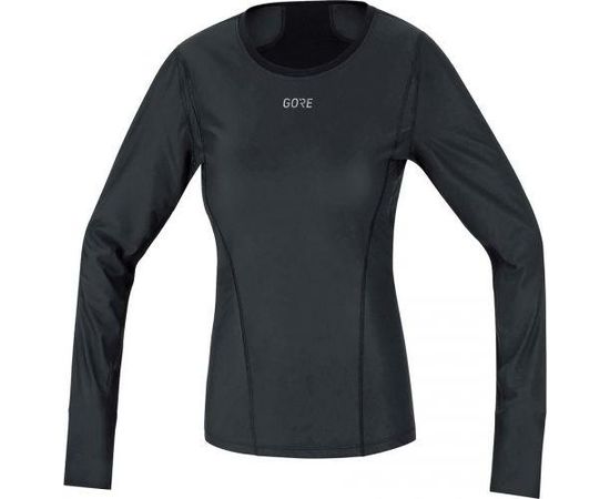 Gore Wear Base Layer Widstopper Lady Thight Long Shirt / Melna / 42/L