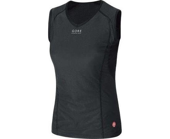 Gore Wear M Base Layer Windstopper Singlet / Melna / S