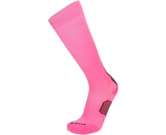 Mico Long Light Running Sock Oxi-Jet / Rozā / Melna / 35-37