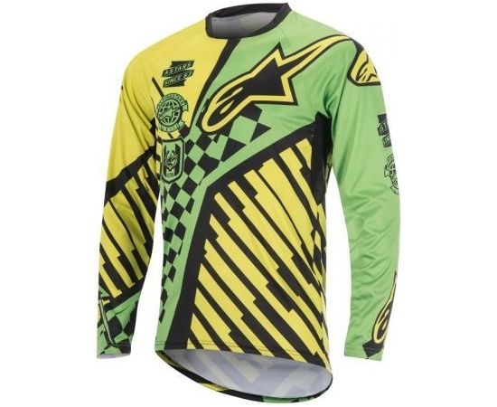 Alpinestars Youth Sight Speedster LS Jersey / Sarkana / Zila / XS