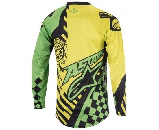 Alpinestars Youth Sight Speedster LS Jersey / Sarkana / Zila / XS