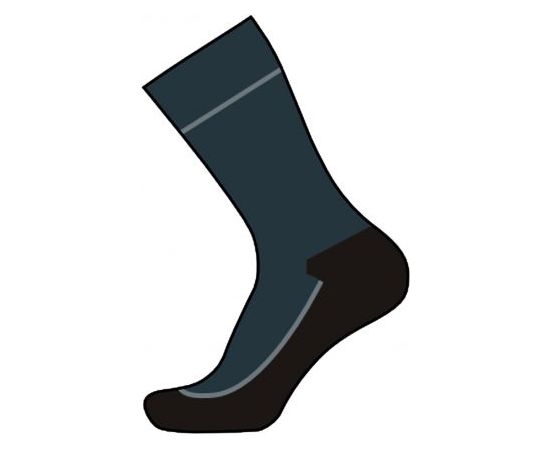 Mico Outdoor Short Sock / Zila / Melna / 44-46