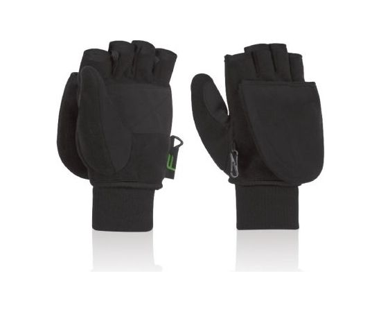 F-lite Mittens Flap / Melna / XL