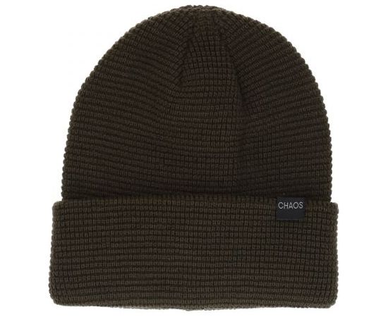 Chaos Contour Beanie / Tumši zaļa