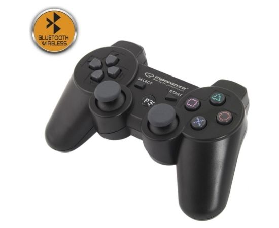 Esperanza EGG109K bluetooth SPĒĻU VADĪBAS PULTS AR VIBRACIJAM PRIEKŠ PC/PS3