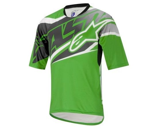 Alpinestars Sight SS Jersey / Pelēka / Zaļa / M