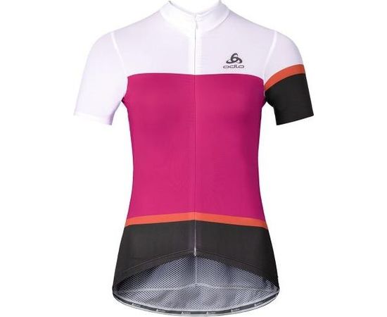 Odlo W Kamikaze Jersey / Balta / Rozā / XS