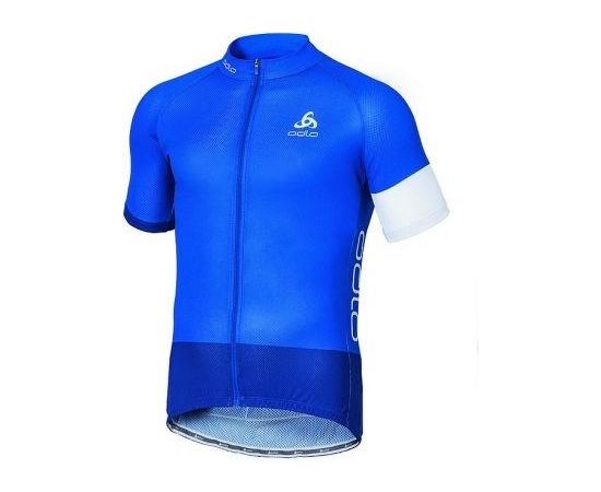 Odlo M Stand-Up Collar Short Sleeve Jersey / Zila / M