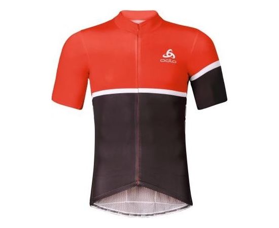 Odlo M Stand-Up Collar Short Sleeve Jersey / Oranža / M