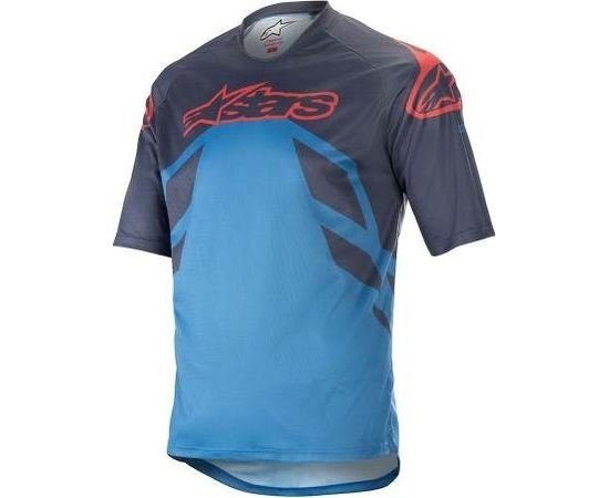 Alpinestars Racer V2 SS Jersey / Zila / Sarkana / XXL