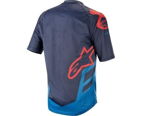 Alpinestars Racer V2 SS Jersey / Zila / Sarkana / XXL