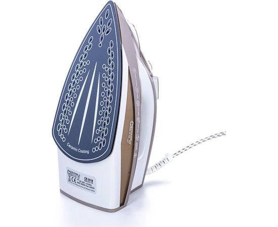 Adler Camry CR 5018 Ceramic Ultra Glide Brown Grey White 3000W tvaika gludeklis