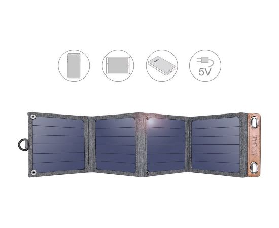 Choetech saules lādētājs 14W / USB / 5V / 2.4A