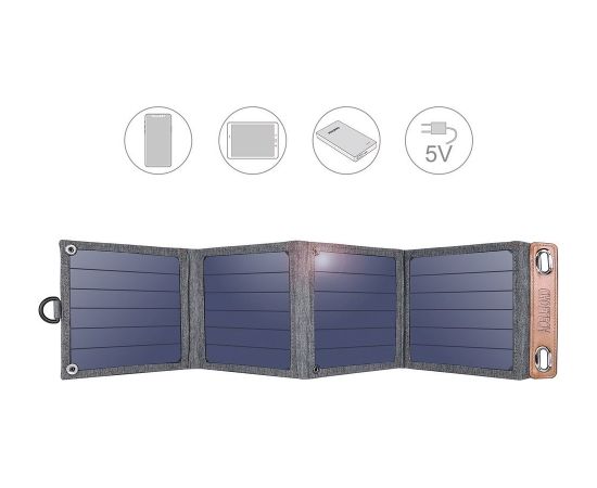 Choetech saules lādētājs 14W / USB / 5V / 2.4A