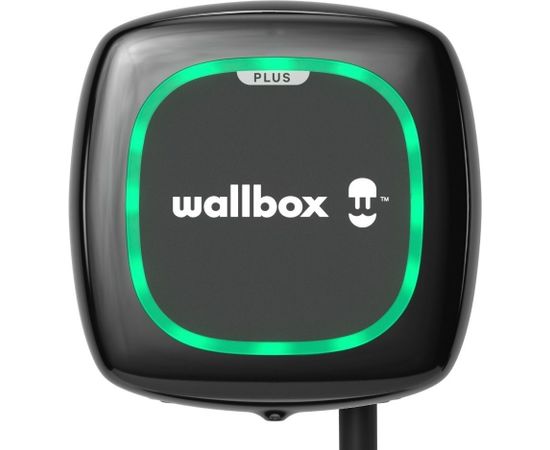 Wallbox Pulsar Plus Electric Vehicle charger, 5 meter cable Type 2, 11kW, RCD(DC Leakage) + OCPP, Black