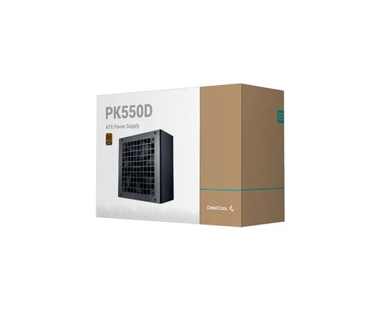 Deepcool PK550D  	ATX12V V2.4, 550 W, 80 PLUS Bronze Certified