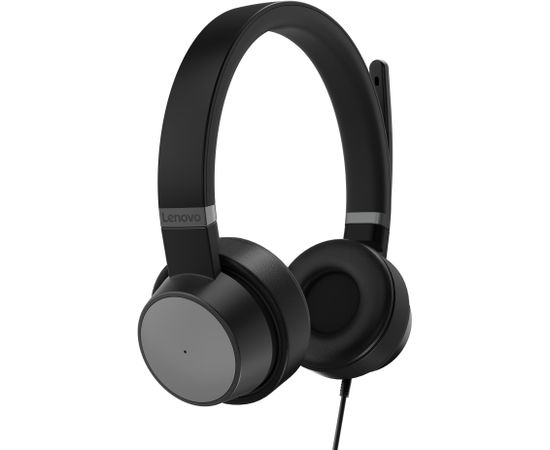 Lenovo Go Wired ANC Headset  Built-in microphone, Black, Wired, Noice canceling