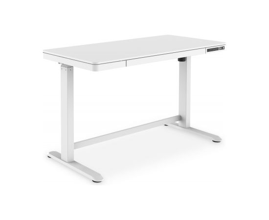 Digitus Electric Height Adjustable Desk, 72 - 121 cm, Maximum load weight 50 kg, Metal, White