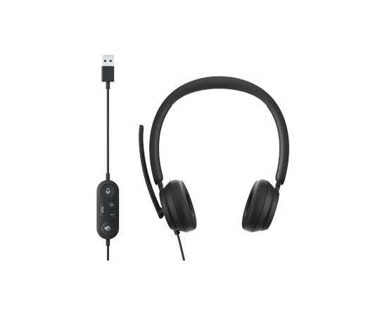 Microsoft Modern USB Headset I6N-00001 Microphone, USB Type-A, Black
