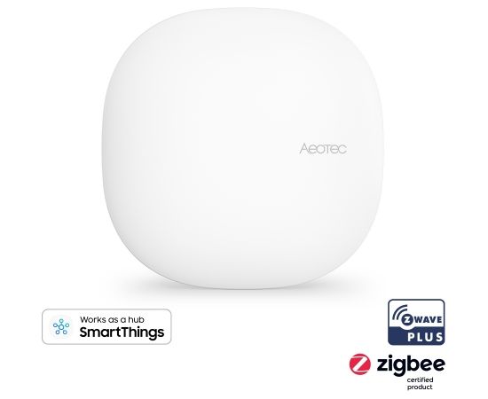 Aeotec Smart Home Hub - Works as a SmartThings Hub, EU, Z-Wave, Zigbee 3.0, WiFi