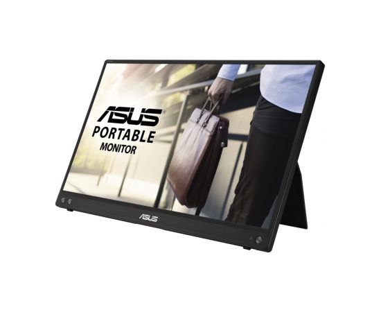 Asus Portable USB Monitor ZenScreen MB16ACV 15.6 ", IPS, FHD, 1920x1080 pixels, 16:9, 5 ms, 250 cd/m², Black