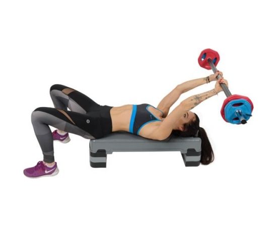 Svara stieņa un disku komplekts SBP20  BODY PUMP SET 20 KG HMS
