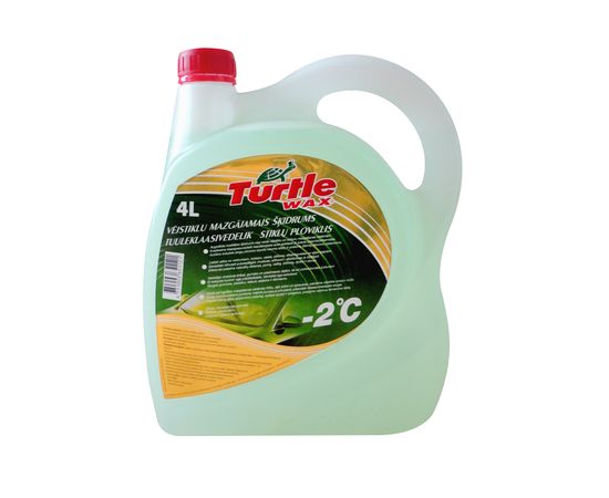 Logu mazg. škidrums 4L Turtle Wax, vasaras,-2oC