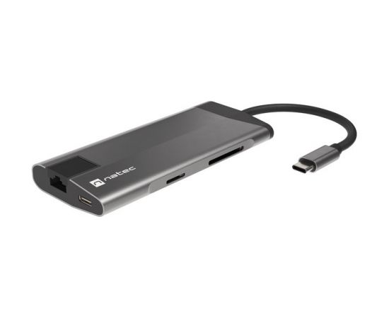 NATEC MULTIPORT FOWLER PLUS USB-C, HDMI 4K, RJ45