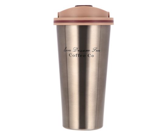 Kubek termiczny NILS CAMP NCB18 brązowy Termosi un Termokrūzes