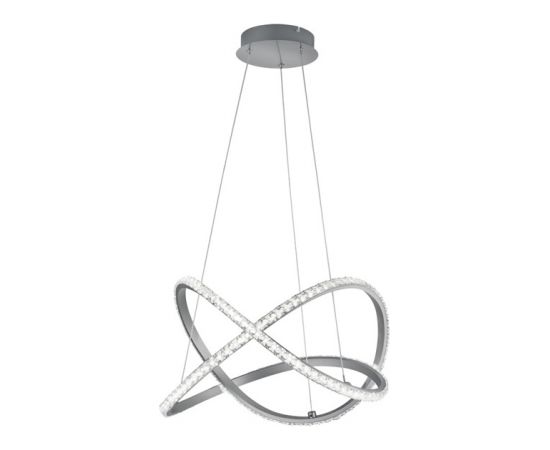 Gr.l.-RUBIN 26W 3000K 2350lm + RGB mat.niķeļa ar pulti Modernās lampas