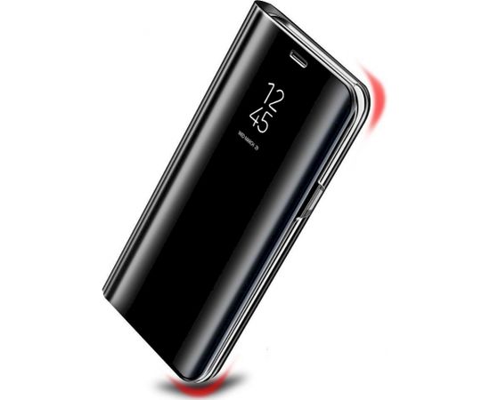 Fusion clear view case grāmatveida maks  Samsung A725 / A726 Galaxy A72 / A72 5G melns