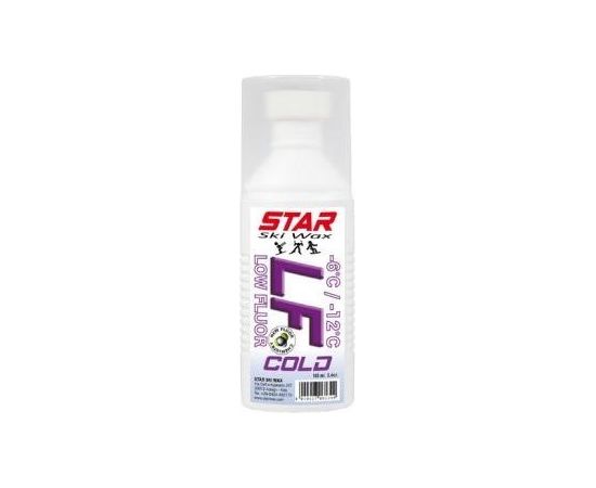 Star Ski Wax LF Cold -6/-12°C Low Fluor Sponge Liquid 100ml / -6...-12 °C