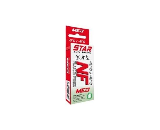 Star Ski Wax NF Med -3/-8°C Fluor Free Wax 60g / -3...-8 °C