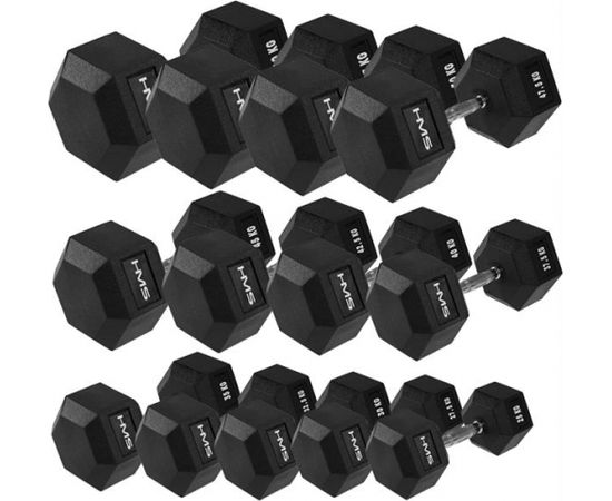 Hantele HEX PRO 50 KG DUMBBELL HMS