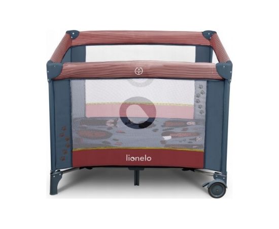 Saliekama manēža LO-FIE blue cobalt red Lionelo Akcija Manēžas, Sētiņas