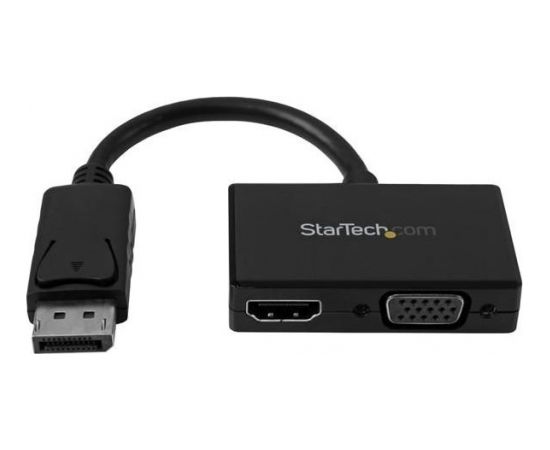 Adapteris StarTech DisplayPort to HDMI or VGA 0.2m  (DP2HDVGA)