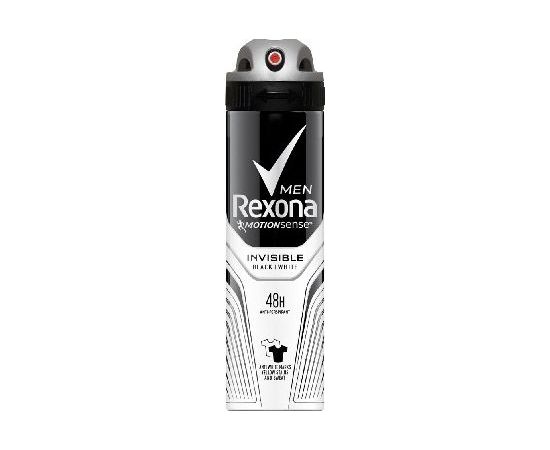 Rexona  Motion Sense Men Dezodorant spray Invisible Black & White 150ml