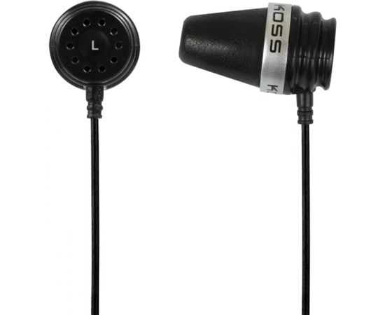 Koss Headphones Sparkplug In-ear, 3.5 mm, Black, Noice canceling,